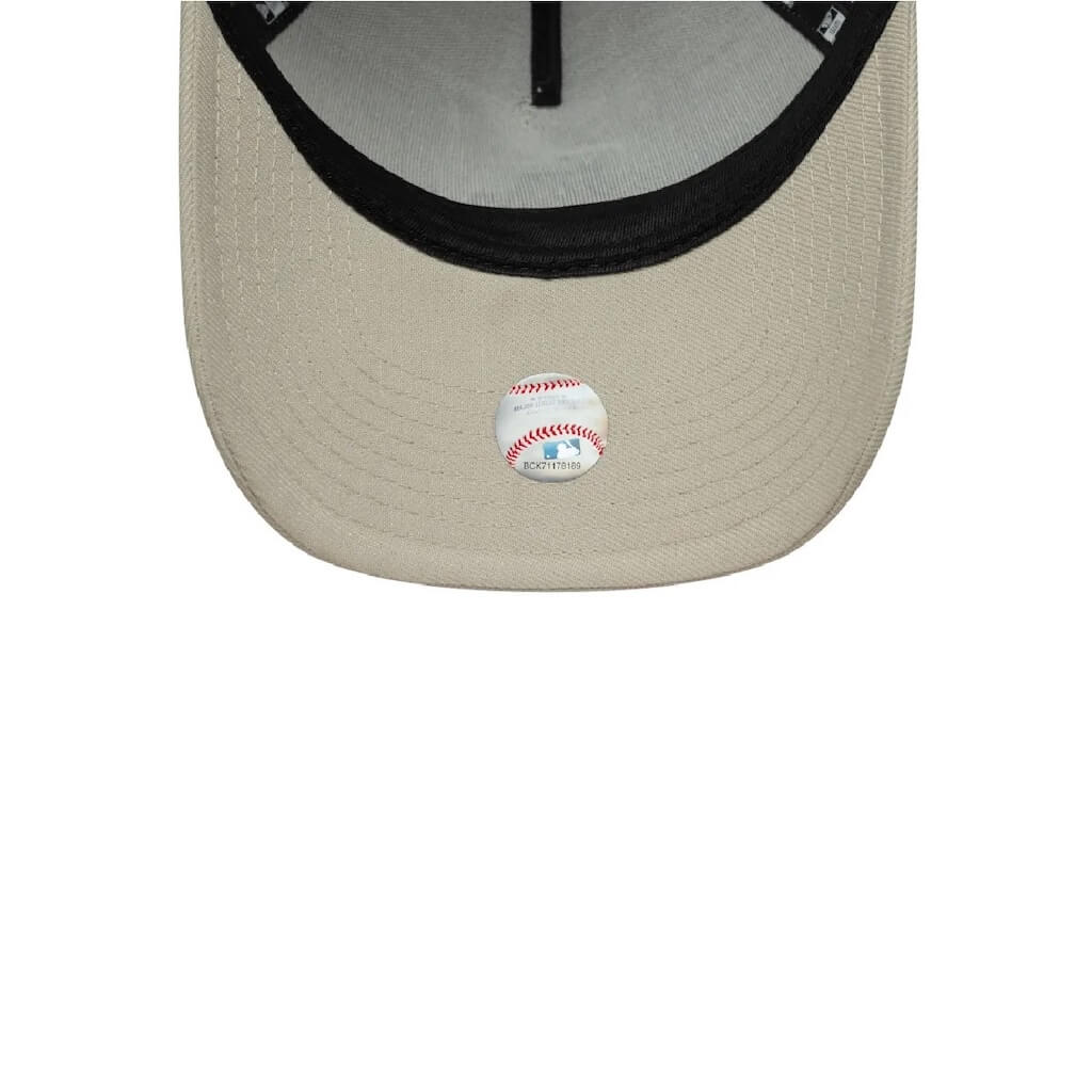 NEW ERA 9FORTY E-FRAME MLB LOS ANGELES DODGERS TONAL ICON GORRA AJUSTABLE BEIGE