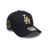 NEW ERA 9FORTY A-FRAME MLB LOS ANGELES DODGERS WORDMARK GORRA AJUSTABLE NEGRO