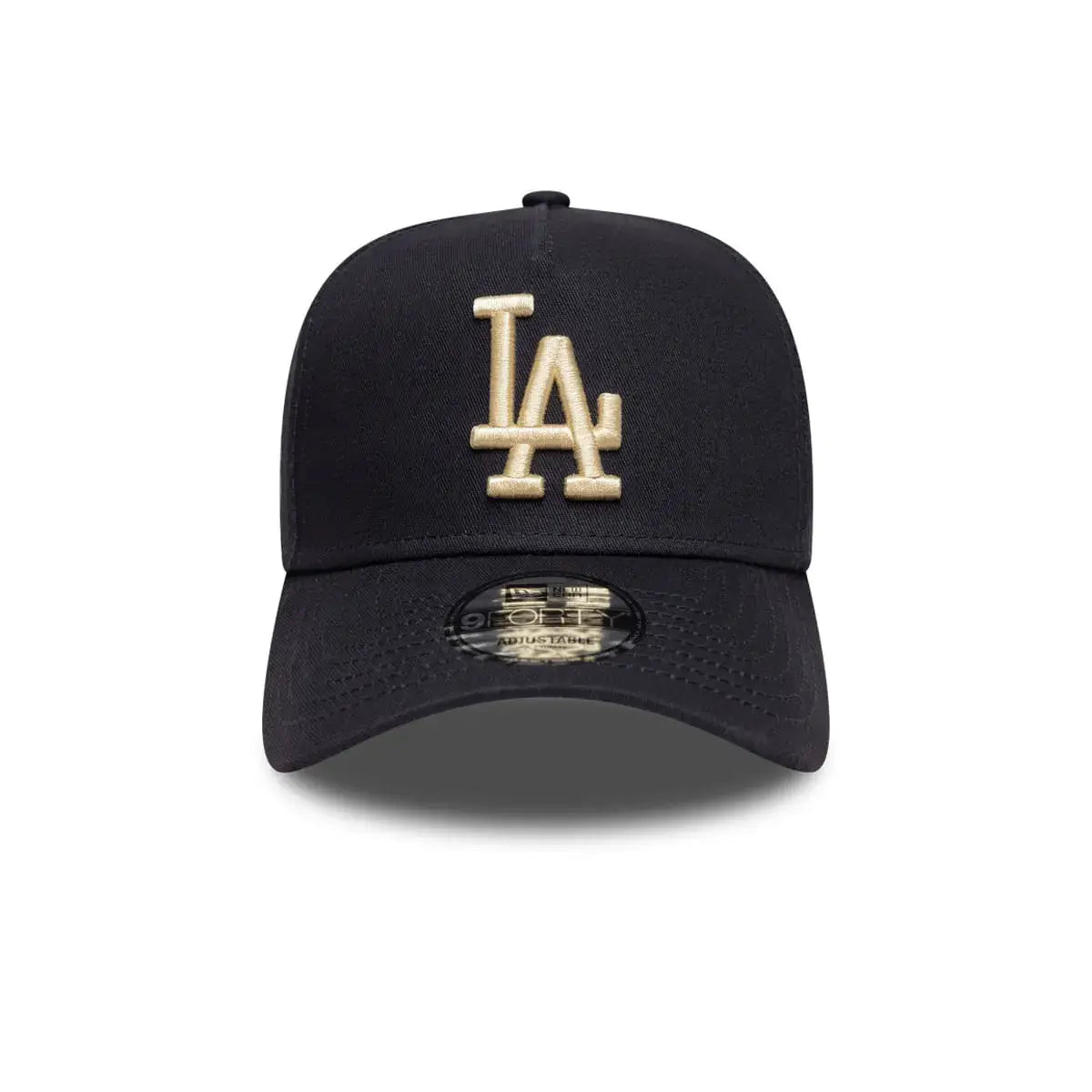 NEW ERA 9FORTY A-FRAME MLB LOS ANGELES DODGERS WORDMARK GORRA AJUSTABLE NEGRO