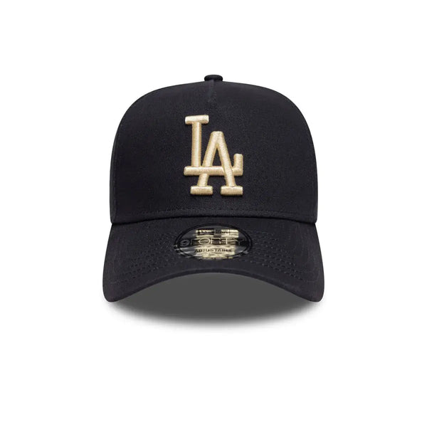 NEW ERA 9FORTY A-FRAME MLB LOS ANGELES DODGERS WORDMARK GORRA AJUSTABLE NEGRO