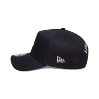 NEW ERA 9FORTY A-FRAME MLB LOS ANGELES DODGERS WORDMARK GORRA AJUSTABLE NEGRO