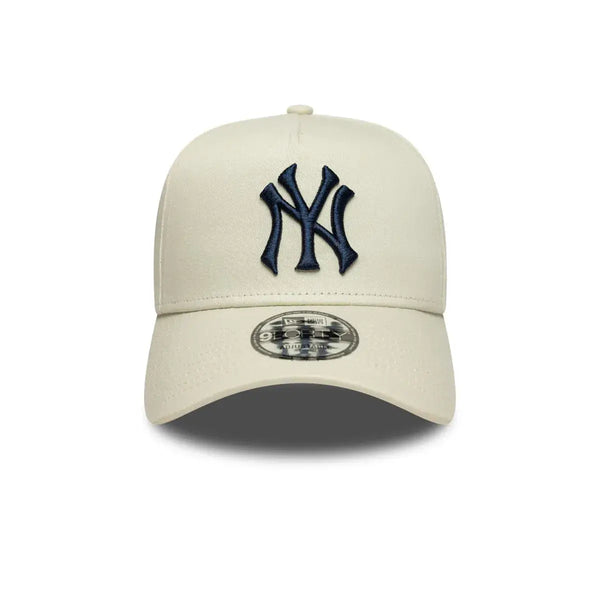 NEW ERA 9FORTY A-FRAME MLB NEW YORK YANKEES WORDMARK GORRA AJUSTABLE BEIGE