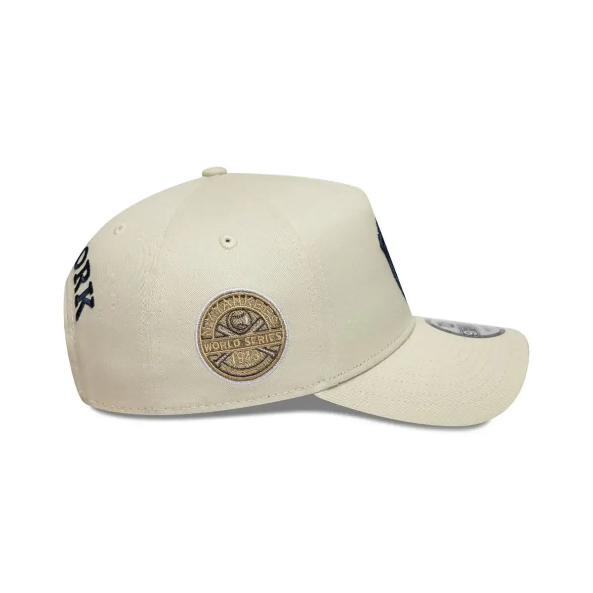NEW ERA 9FORTY A-FRAME MLB NEW YORK YANKEES WORDMARK GORRA AJUSTABLE BEIGE
