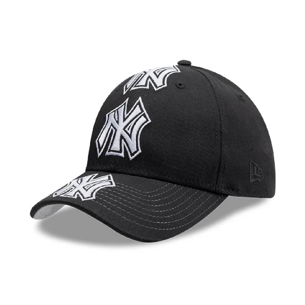 NEW ERA 9FORTY MLB NEW YORK YANKEES SPINE GORRA AJUSTABLE NEGRA