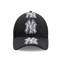 NEW ERA 9FORTY MLB NEW YORK YANKEES SPINE GORRA AJUSTABLE NEGRA
