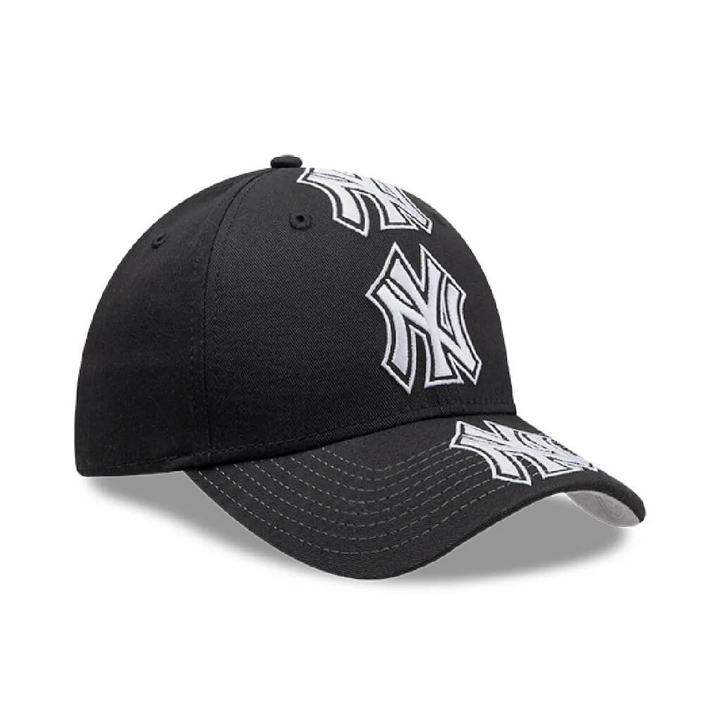 NEW ERA 9FORTY MLB NEW YORK YANKEES SPINE GORRA AJUSTABLE NEGRA