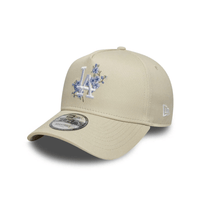 NEW ERA 9FORTY A FRAME MLB LOS ANGELES DODGERS FLORAL GORRA AJUSTABLE BEIGE