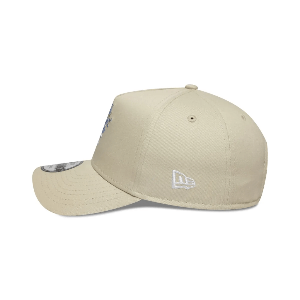 NEW ERA 9FORTY A FRAME MLB LOS ANGELES DODGERS FLORAL GORRA AJUSTABLE BEIGE