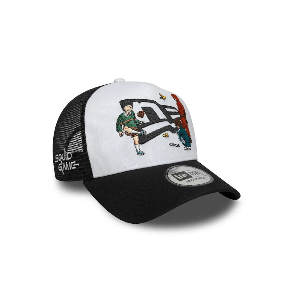 NEW ERA 9FORTY SQUID GAME INJECTION GORRA AJUSTABLE NEGRA