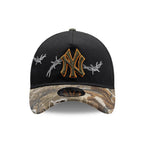 NEW ERA 9FORTY A-FRAME MLB NEW YORK YANKEES REALTREE GRIT 2.0 GORRA AJUSTABLE NEGRA