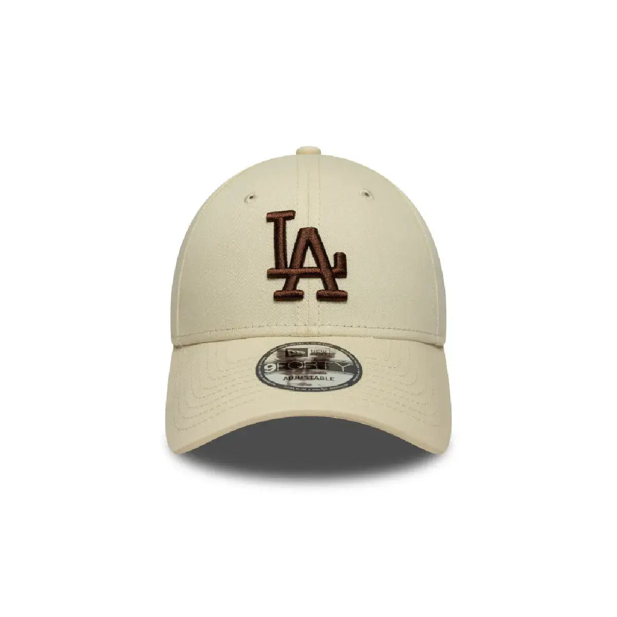 NEW ERA 9FORTY MLB LOS ANGELES DODGERS LEAGUE ESSENTIALS GORRA AJUSTABLE BEIGE