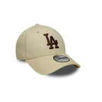 NEW ERA 9FORTY MLB LOS ANGELES DODGERS LEAGUE ESSENTIALS GORRA AJUSTABLE BEIGE