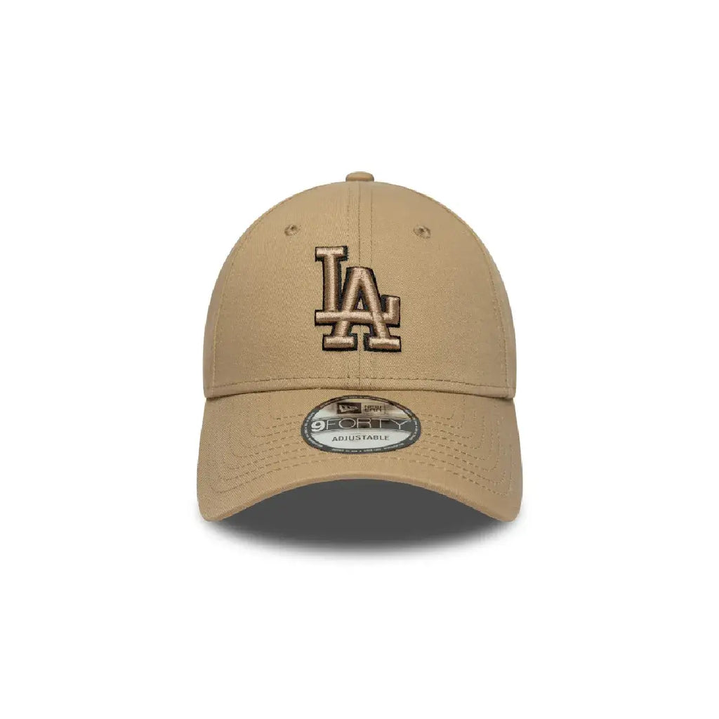 NEW ERA 9FORTY MLB LOS ANGELES DODGERS TEAM OUTLINE GORRA AJUSTABLE BEIGE