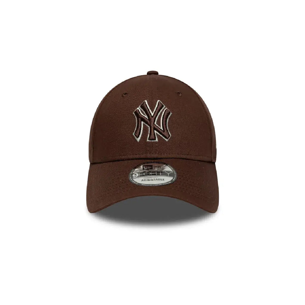 NEW ERA 9FORTY MLB NEW YORK YANKEES TEAM OUTLINE GORRA AJUSTABLE CAFE