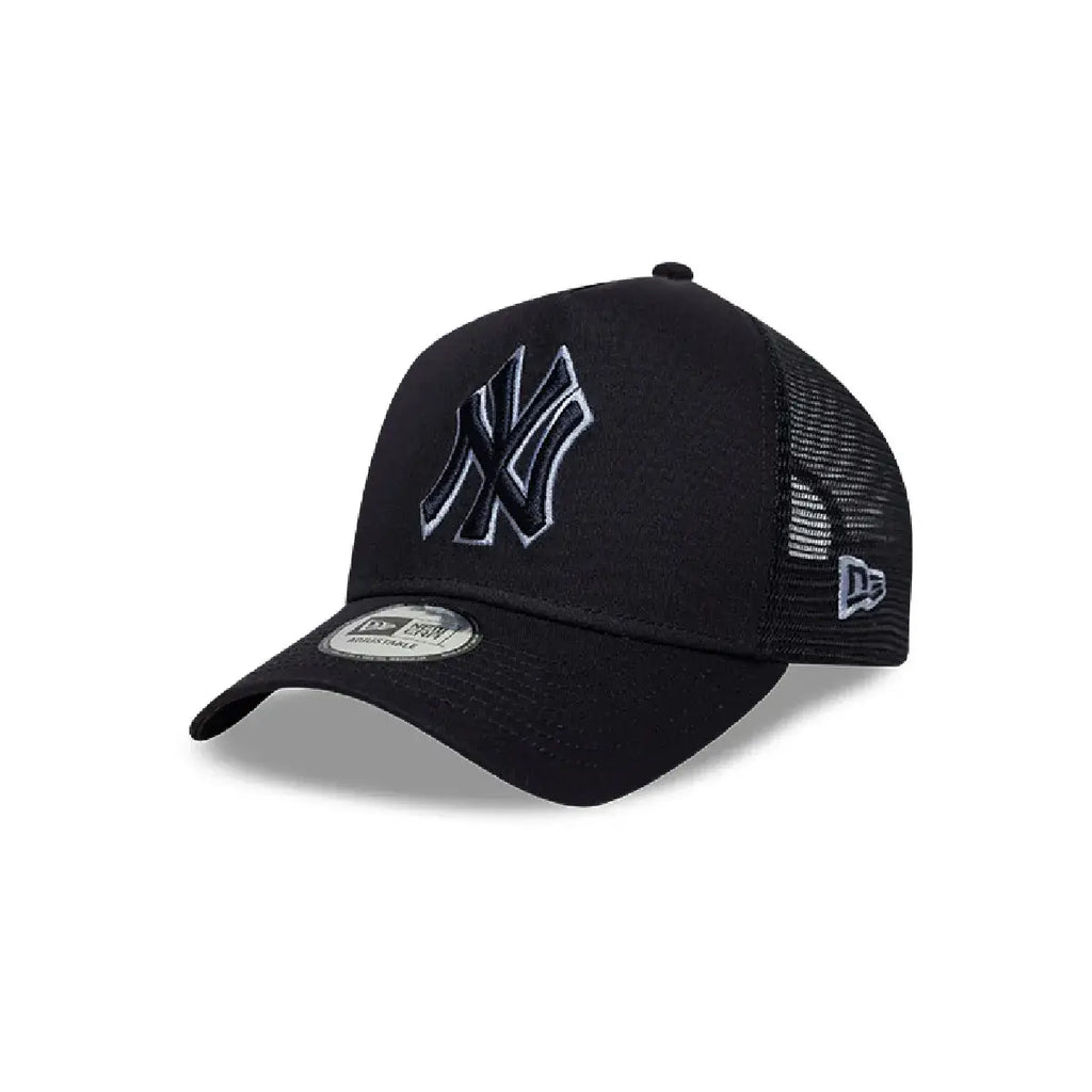 NEW ERA 9FORTY E-FRAME MLB NEW YORK YANKEES NAVY LOGO OUTLINE GORRA AJUSTABLE AZUL