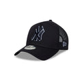 NEW ERA 9FORTY E-FRAME MLB NEW YORK YANKEES NAVY LOGO OUTLINE GORRA AJUSTABLE AZUL