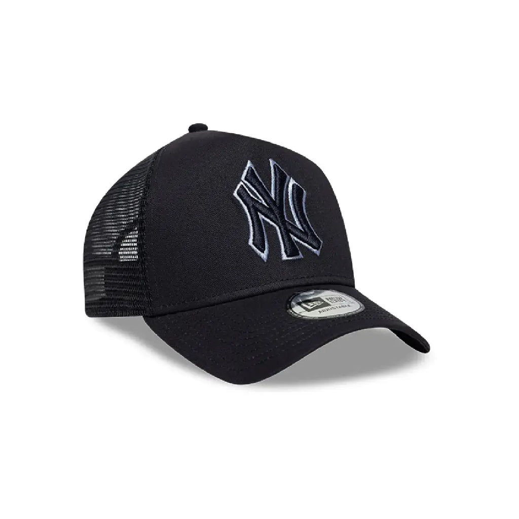 NEW ERA 9FORTY E-FRAME MLB NEW YORK YANKEES NAVY LOGO OUTLINE GORRA AJUSTABLE AZUL
