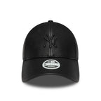 NEW ERA 9FORTY MLB NEW YORK YANKEES PU LEATHER GORRA AJUSTABLE NEGRA