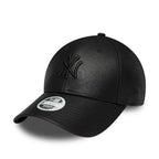 NEW ERA 9FORTY MLB NEW YORK YANKEES PU LEATHER GORRA AJUSTABLE NEGRA