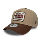NEW ERA 9FORTY E-FRAME NE NEW ERA SUEDE NE PATCH GORRA AJUSTABLE BEIGE CAFE