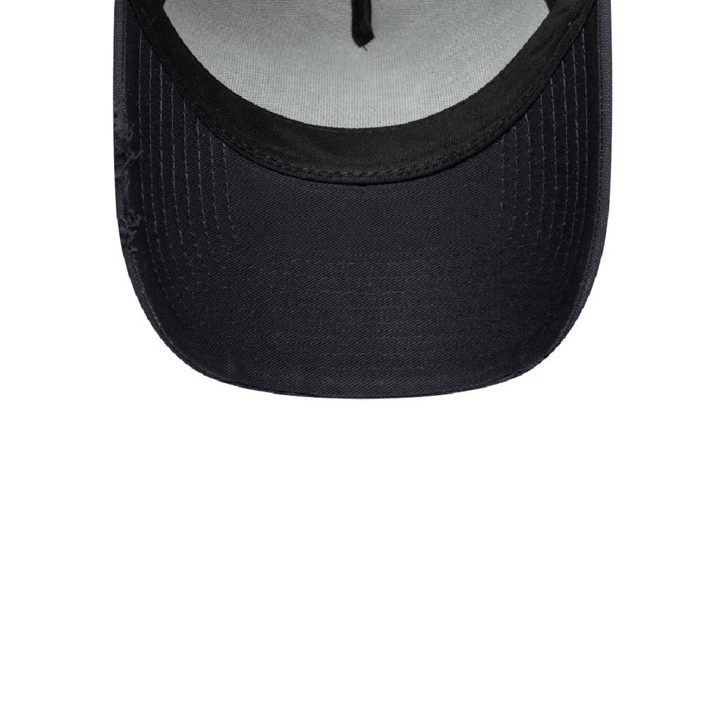 NEW ERA 9FORTY  NEW ERA BRANDED OVAL CANVAS TRUCKER GORRA AJUSTABLE AZUL
