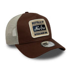 NEW ERA 9FORTY TRUCKER NE NEW ERA NE PATCH GORRA AJUSTABLE CAFE