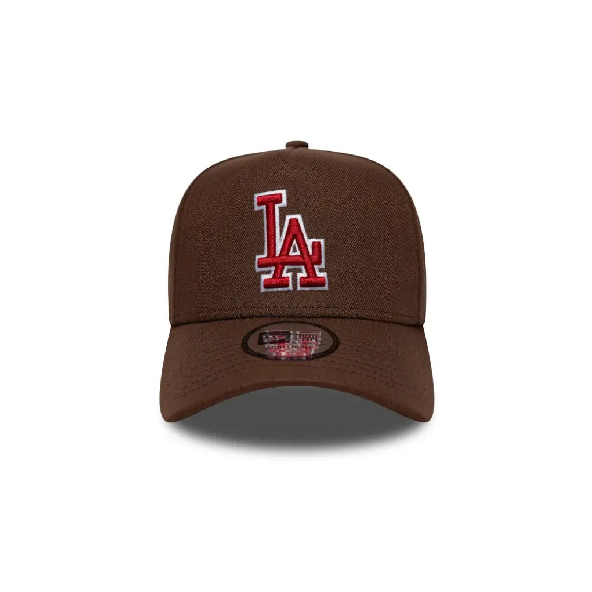 NEW ERA 9FORTY E-FRAME MLB LOS ANGELES DODGERS OUTLINE SCRIPT GORRA AJUSTABLE CAFE