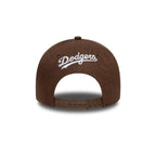NEW ERA 9FORTY E-FRAME MLB LOS ANGELES DODGERS OUTLINE SCRIPT GORRA AJUSTABLE CAFE