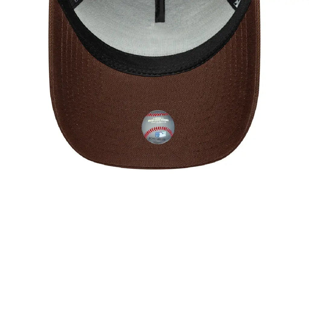 NEW ERA 9FORTY E-FRAME MLB LOS ANGELES DODGERS OUTLINE SCRIPT GORRA AJUSTABLE CAFE
