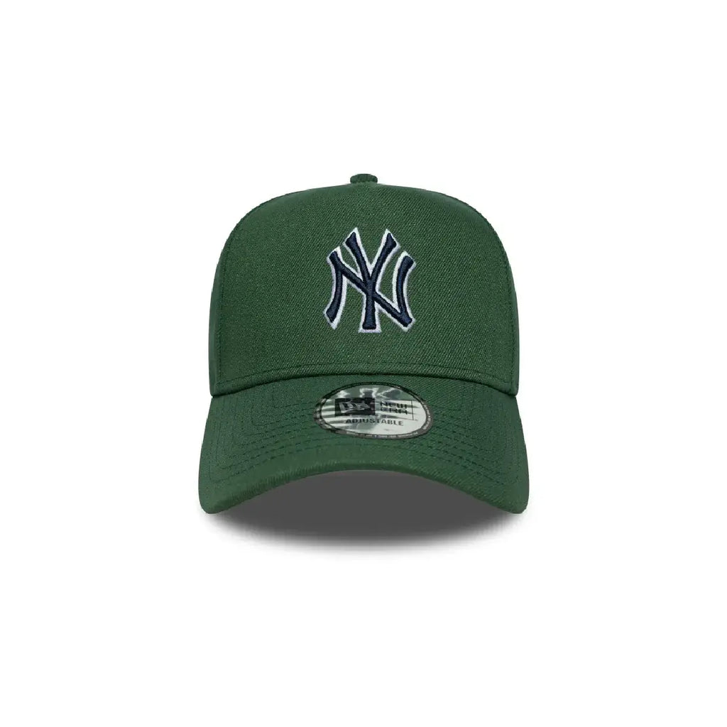 NEW ERA 9FORTY E-FRAME MLB NEW YORK YANKEES OUTLINE SCRIPT GORRA AJUSTABLE VERDE