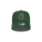 NEW ERA 9FORTY E-FRAME MLB NEW YORK YANKEES OUTLINE SCRIPT GORRA AJUSTABLE VERDE