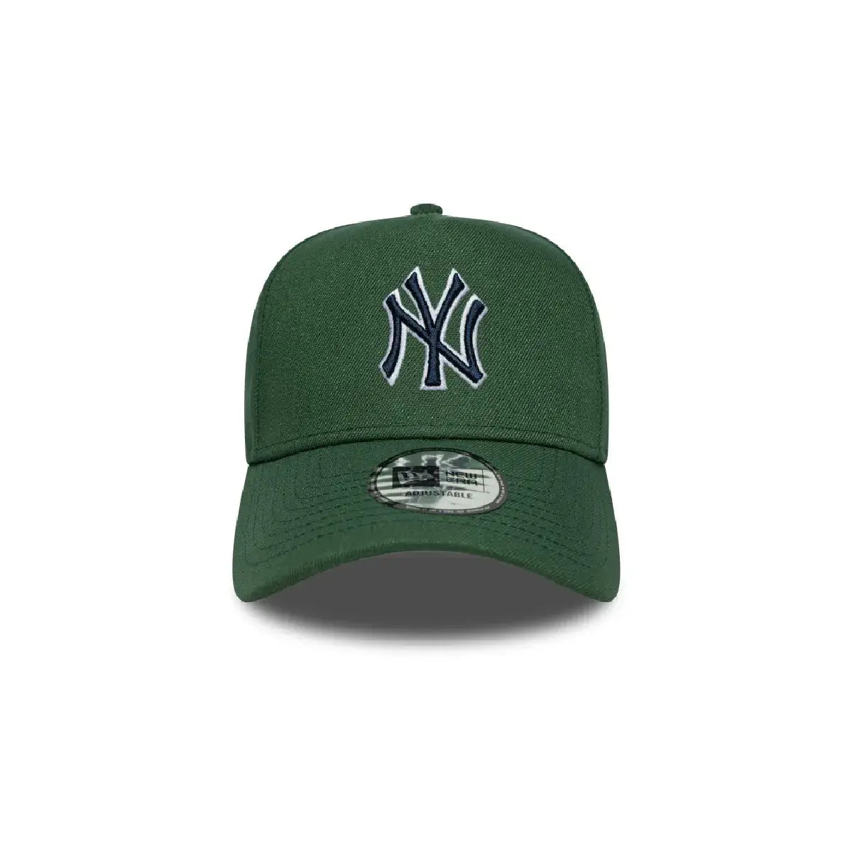 NEW ERA 9FORTY E-FRAME MLB NEW YORK YANKEES OUTLINE SCRIPT GORRA AJUSTABLE VERDE
