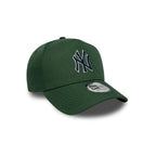 NEW ERA 9FORTY E-FRAME MLB NEW YORK YANKEES OUTLINE SCRIPT GORRA AJUSTABLE VERDE