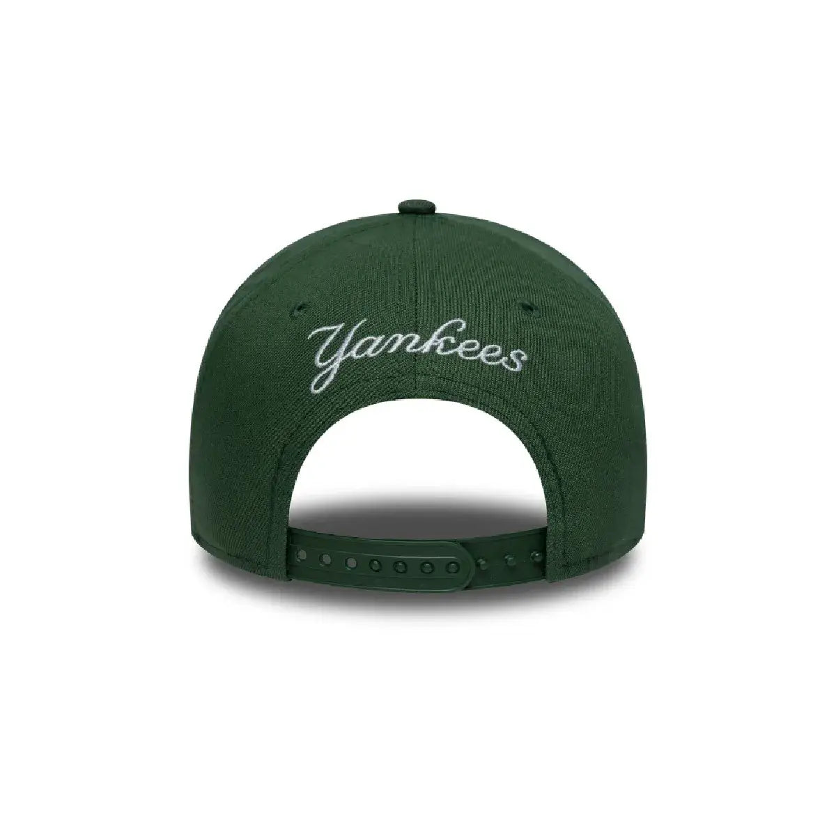 NEW ERA 9FORTY E-FRAME MLB NEW YORK YANKEES OUTLINE SCRIPT GORRA AJUSTABLE VERDE