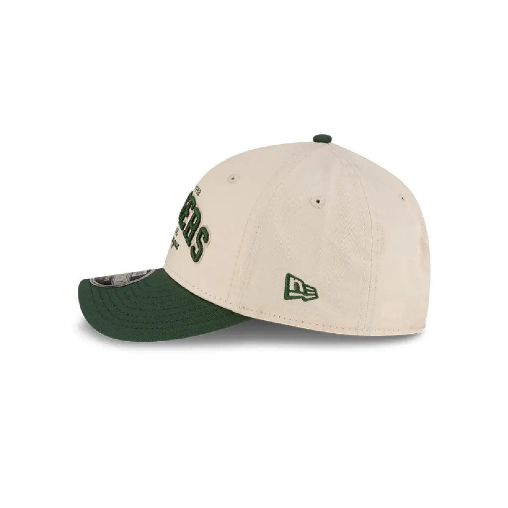 NEW ERA 9FORTY M-CROWN MLB LOS ANGELES DODGERS WOODMARK GORRA AJUSTABLE BEIGE