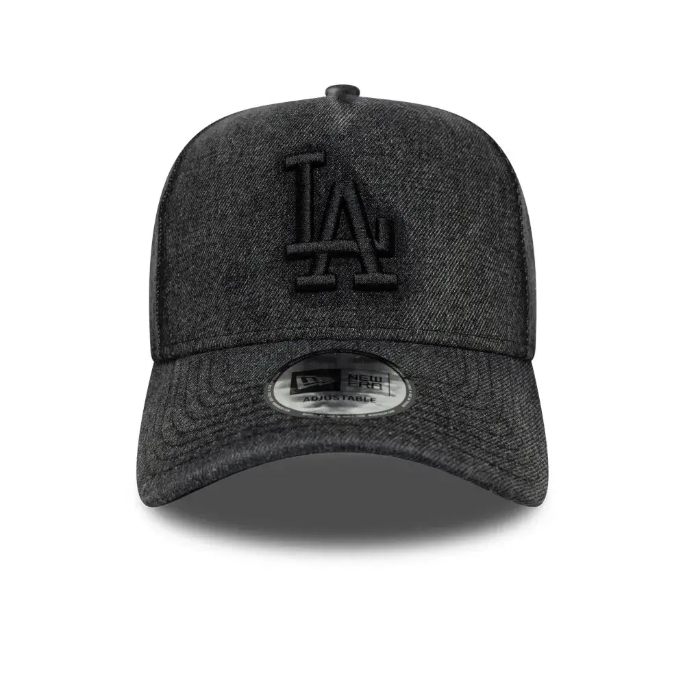 NEW ERA 9FORTY E-FRAME MLB LOS ANGELES DODGERS DENIM GORRA AJUSTABLE NEGRA