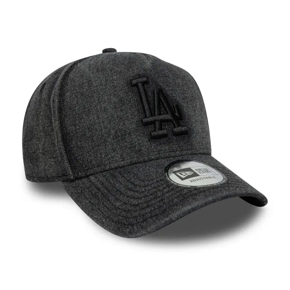 NEW ERA 9FORTY E-FRAME MLB LOS ANGELES DODGERS DENIM GORRA AJUSTABLE NEGRA