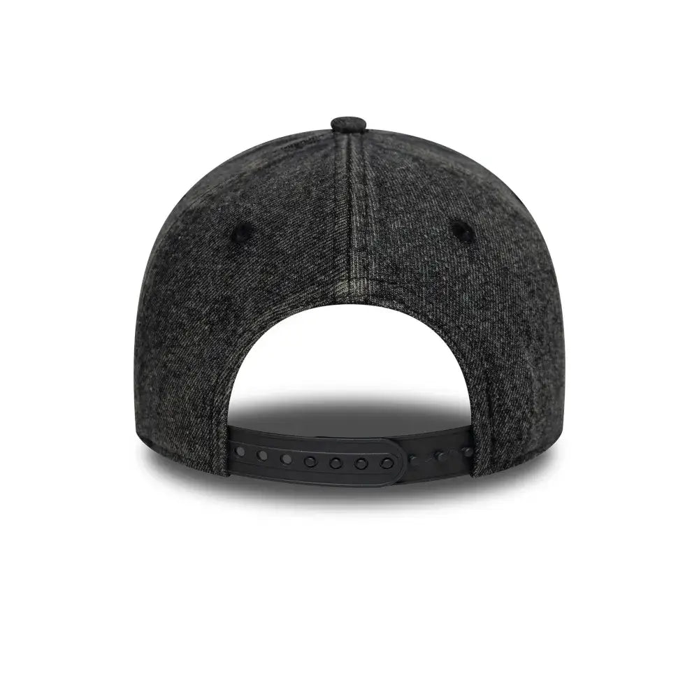 NEW ERA 9FORTY E-FRAME MLB LOS ANGELES DODGERS DENIM GORRA AJUSTABLE NEGRA