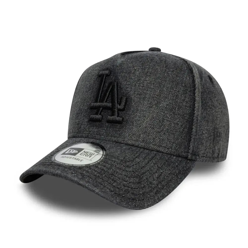 NEW ERA 9FORTY E-FRAME MLB LOS ANGELES DODGERS DENIM GORRA AJUSTABLE NEGRA