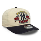 NEW ERA 19TWENTY MLB NEW YORK YANKEES WASHED GRAPHIC GORRA AJUSTABLE BEIGE AZUL