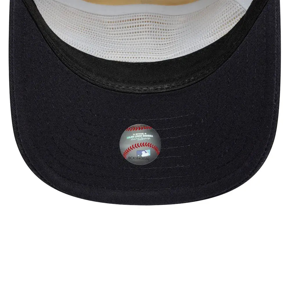 NEW ERA 19TWENTY MLB NEW YORK YANKEES WASHED GRAPHIC GORRA AJUSTABLE BEIGE AZUL