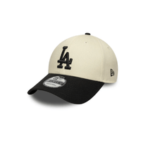 NEW ERA 9FORTY MLB LOS ANGELES DODGERS COLOUR BLOCK TONAL GORRA AJUSTABLE BEIGE