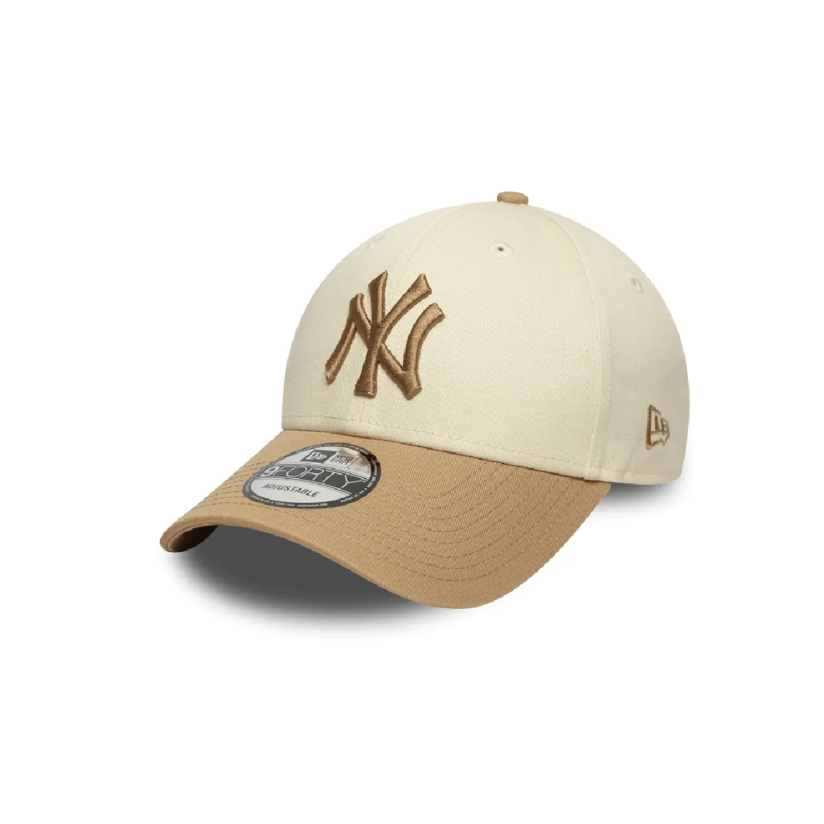 NEW ERA 9FORTY MLB NEW YORK YANKEES COLOUR BLOCK TONAL GORRA AJUSTABLE BEIGE