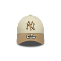 NEW ERA 9FORTY MLB NEW YORK YANKEES COLOUR BLOCK TONAL GORRA AJUSTABLE BEIGE