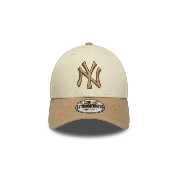 NEW ERA 9FORTY MLB NEW YORK YANKEES COLOUR BLOCK TONAL GORRA AJUSTABLE BEIGE
