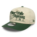 NEW ERA 19TWENTY MLB NEW YORK YANKEES WASHED GRAPHIC GORRA AJUSTABLE BEIGE VERDE