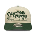 NEW ERA 19TWENTY MLB NEW YORK YANKEES WASHED GRAPHIC GORRA AJUSTABLE BEIGE VERDE