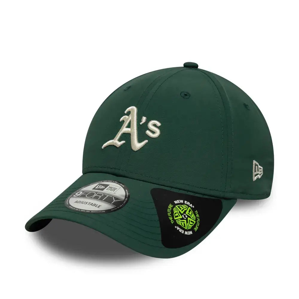 NEW ERA 9FORTY MLB OAKLAND ATHLETICS RECYCLED GORRA AJUSTABLE VERDE