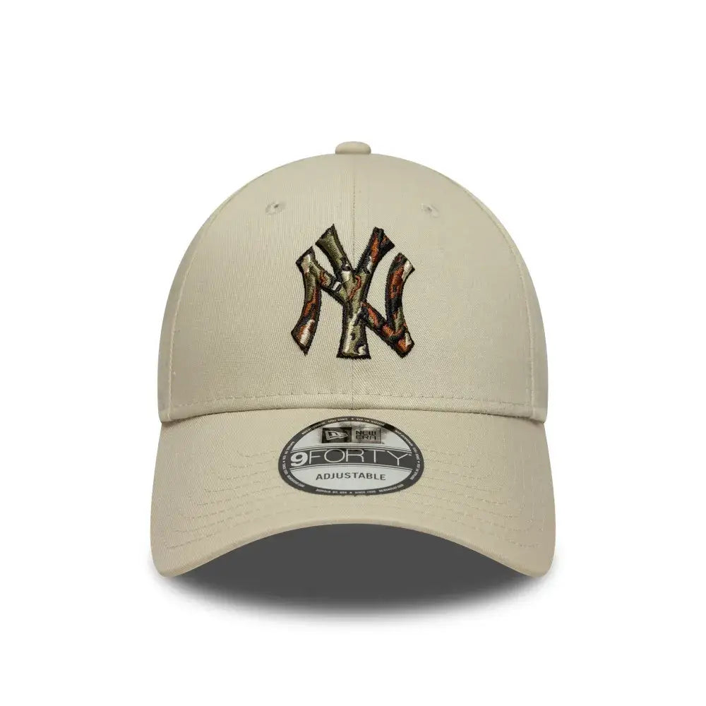 NEW ERA 9FORTY MLB NEW YORK YANKEES OUTLINE CAMO GORRA AJUSTABLE BEIGE