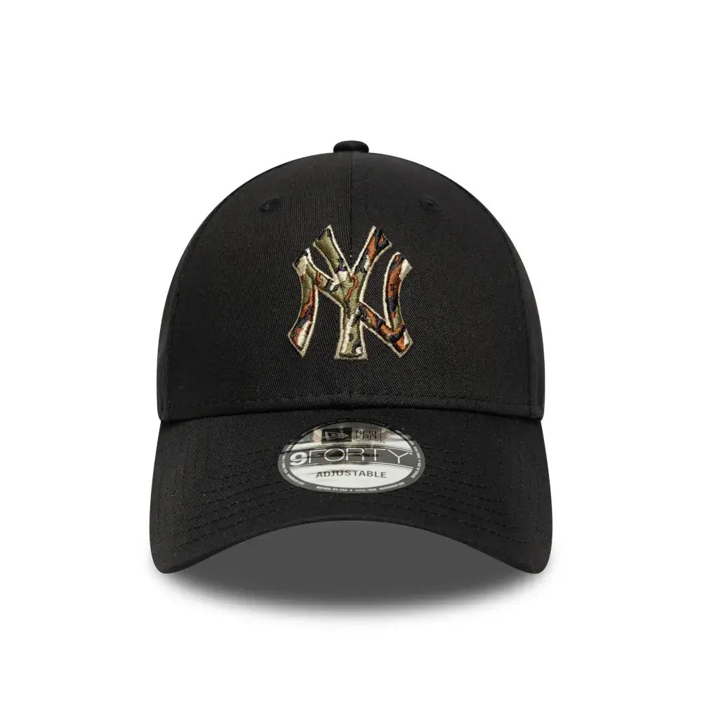 NEW ERA 9FORTY MLB NEW YORK YANKEES OUTLINE CAMO GORRA AJUSTABLE NEGRA